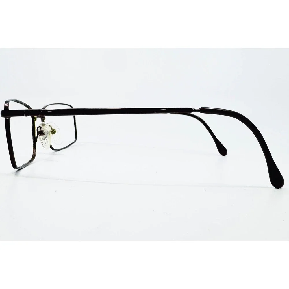 Luxottica Eyeglass Frames Mens Brown LU 1338 T288 Rectangular 55-18-140